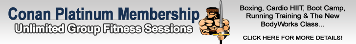Conan Platinum Membership Group Fitness Training Perth Platinum Membership