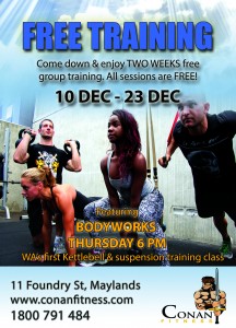 Free Group Training at Conan Fitness