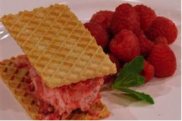 slice raspberry recipe summer