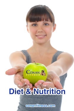 Diet and nutrition advice at Conan Fitness